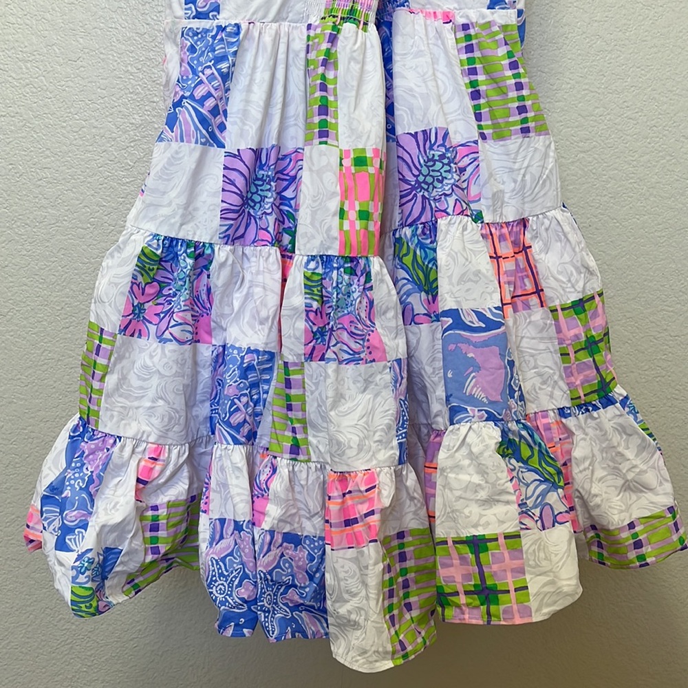 Lily Pulitzer Patch Me If You Can patchwork mini dress - Picture 9 of 14